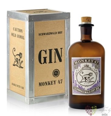 Monkey 47  Batch. 2016  Schwarzwald dry German gin 47% vol.  0.50 l