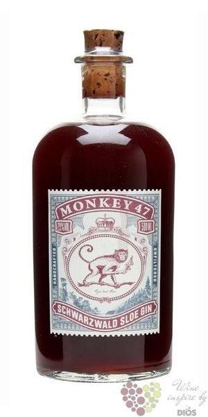 Monkey 47  Sloe  Schwarzwald dry German gin 29% vol.    0.50 l
