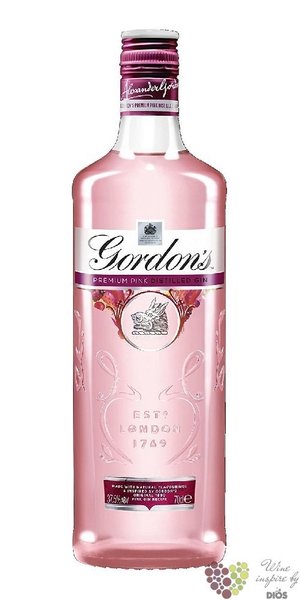 Gordons  Premium Pink  flavored gin 37.5% vol.  1.00 l