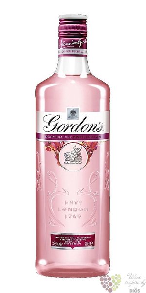 Gordons  Premium Pink  flavored gin 37.5% vol.  0.70 l