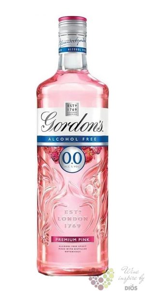 Gordons Alcohol free London dry gin 0% vol. 0.70 l