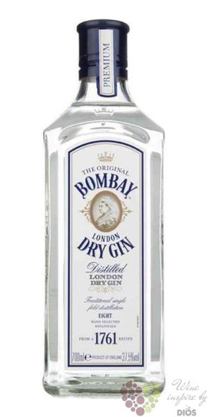 Bombay  Original  London dry gin 37.5% vol.  0.70 l