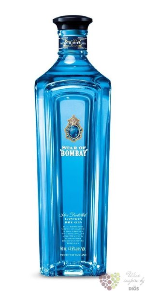 Bombay  Star of Bombay  premium London dry gin 47.5% vol.  0.70 l