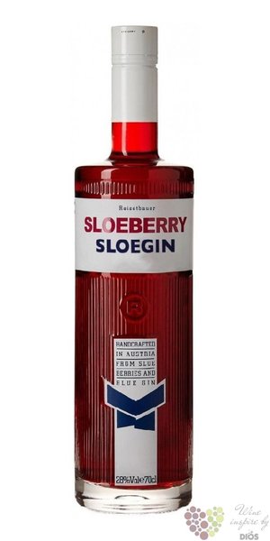 Reisetbauer  Sloeberry  sloe small batch Austrian gin 28% vol.  1.00 l
