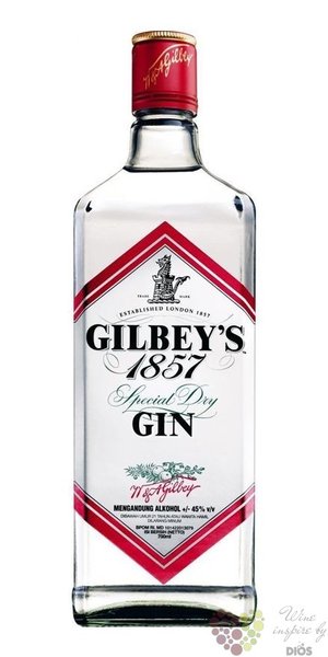 Gilbeys  Special strength  London dry gin 47.5% vol.  1.00 l