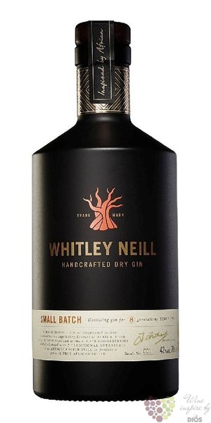 Whitley Neill small batch British London dry gin 42% vol.  0.70 l