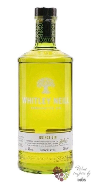 Whitley Neill  Quince  British flavored small batch gin 43% vol.  0.05 l