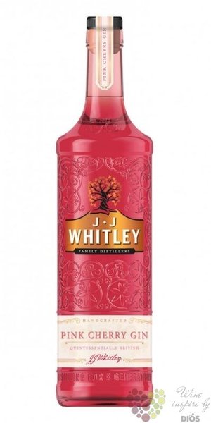 JJ Whitley  Pink Cherry  English flavoured gin 38.6% vol.  0.70 l