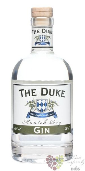 the Duke Munich specific German dry gin 45% vol.  0.70 l