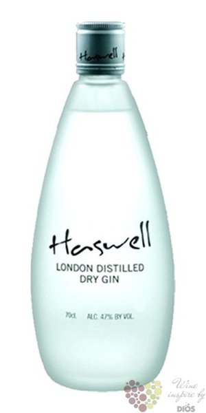 Haswell English London dry gin 47% vol.  0.70 l
