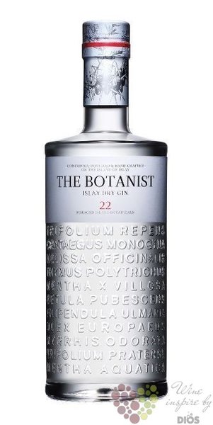 Botanist Scotish Islay dry gin by Bruichladdich 46% vol.  0.70 l
