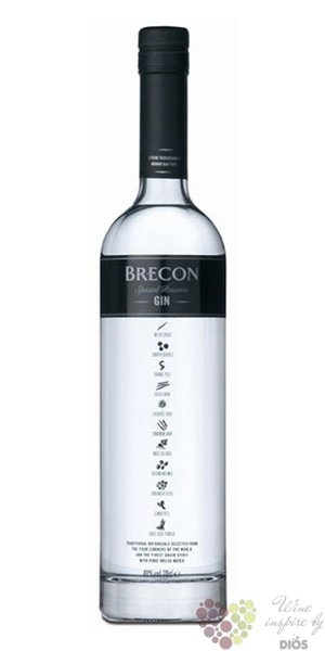Brecon  Special Reserve  Welsch dry gin by Penderyn 40% vol.  0.70 l