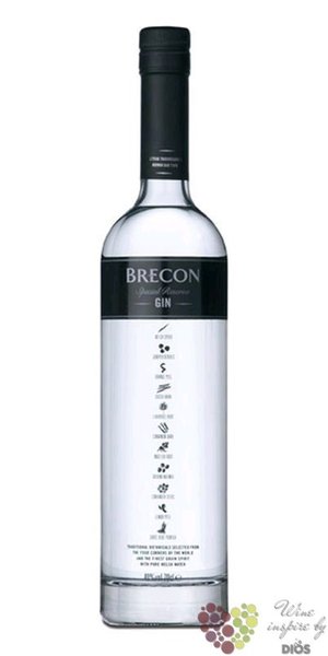 Brecon  Special Reserve  Welsch dry gin by Penderyn 40% vol. 0.05 l