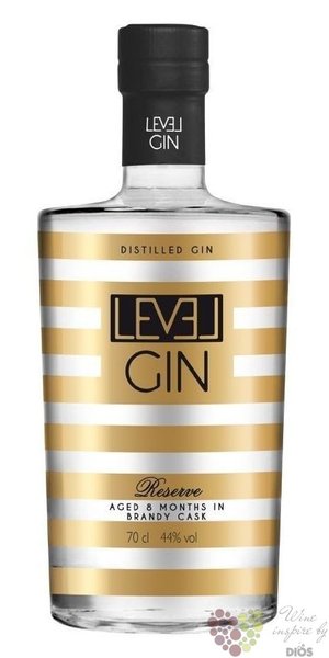 Level  Premium reserve  Spanish aged dry gin by Teichenn 44% vol.  0.70 l