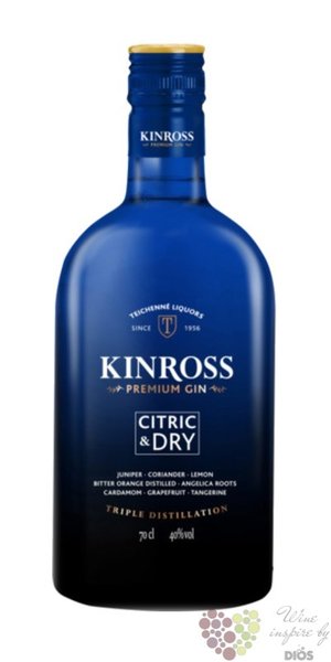 Gin Kinross Citric  40%0.70l