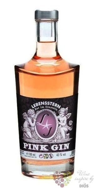 LebensStern  Pink  German flavored gin 43% vol.  0.70 l