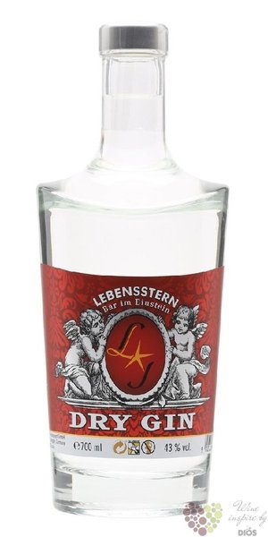 LebensStern  Original  German London dry gin 43% vol.  0.70 l