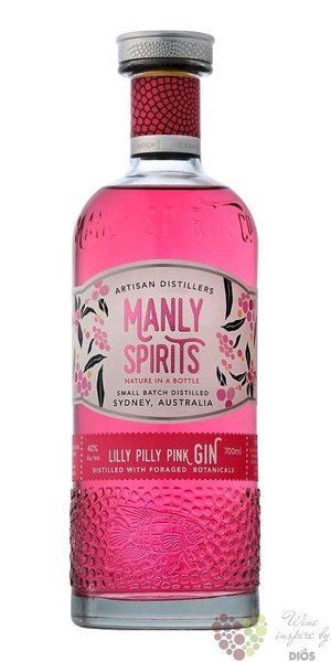 Manly Spirits  Lilly Pilly Pink  small batch Australian flavoured gin 43% vol.  0.70 l