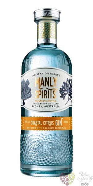 Manly Spirits  Coastal Citrus  small batch Australian flavored gin 43% vol.  0.70 l