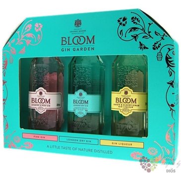 Greenalls  Bloom  Flavour set British gin  3x0.05 l