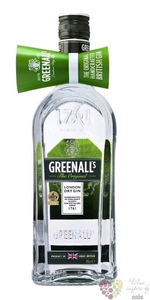 Greenalls  Original  jigger set British London dry gin  37.5% vol.  0.70 l