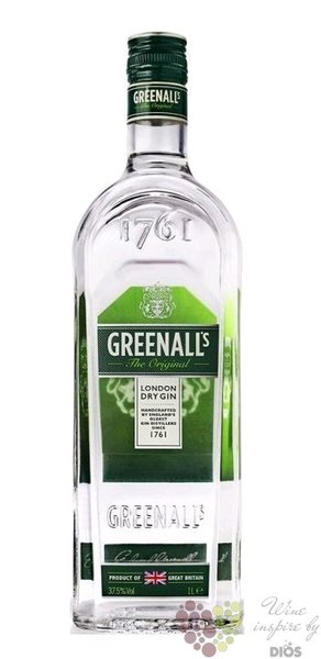 Greenalls  Original  British London dry gin 37.5% vol.  0.05 l