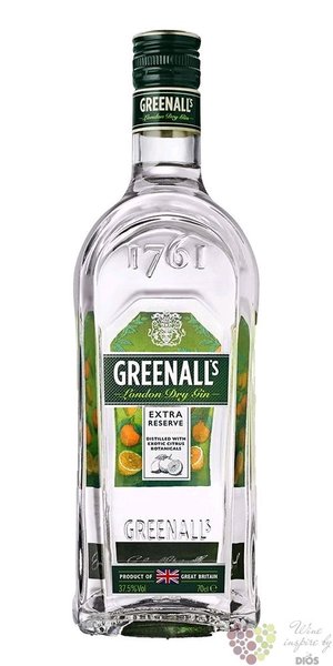 Greenalls  Extra Reserve  British London dry gin 37.5% vol.  1.00 l