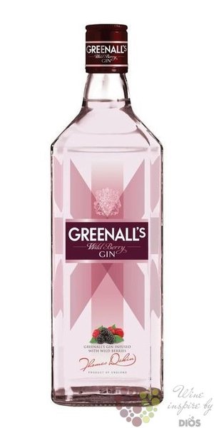 Greenalls  Wild berry  flavored British premium gin 40% vol.  0.70 l