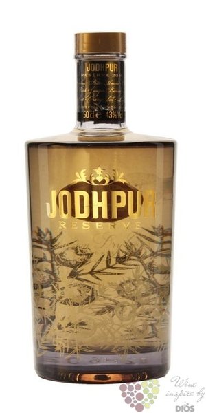 Jodhpur  Reserve  Spanish London dry gin 43% vol.    0.50 l