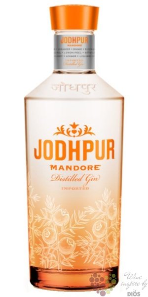 Jodhpur  Mandore  Spanish London dry gin  43% vol.  0.70 l