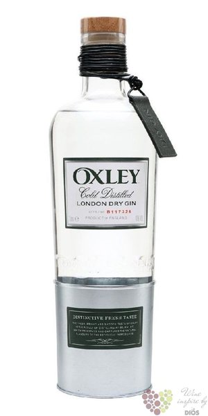 Oxley premium Britihs cold distiled London dry gin 47% vol.  0.70 l