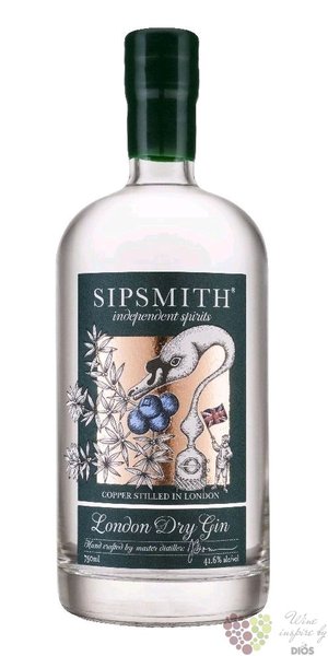 Sipsmith English London dry gin 41.6% vol.  0.70 l