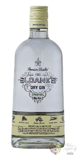 Sloanes premium Dutch London dry gin 40% vol.  0.70 l