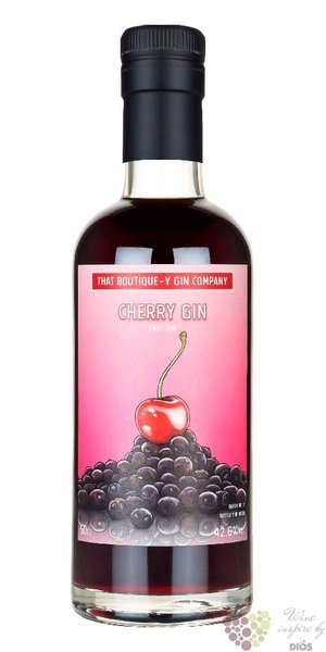that Boutique-y  Cherry batch.12  English gin by Atom brands 46% vol.  0.50 l