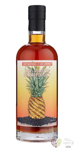 that Boutique-y „ Spit Roasted Pineapple ” English gin by Atom brands 46% vol.  0.50 l