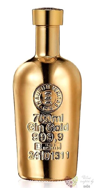 Gold 999.9 small batch French gin 40% vol.  0.70 l