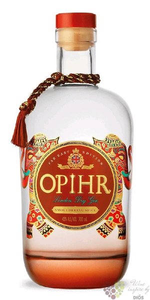 Opihr edition  Far East Szechuan peppers  British London dry gin 43% vol.  0.70 l