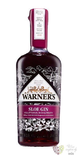 Warner Edwards  Sloe  English flavored gin 30% vol.  0.70 l