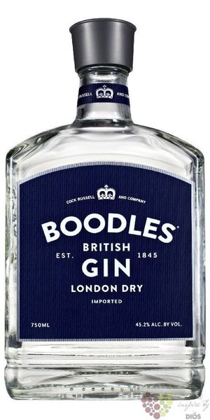 Boodles British London dry gin 40% vol.    0.70 l