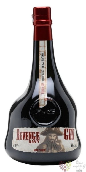 Revenge  BLACK Navy  Italian overproof dry gin 57% vol.  0.70 l