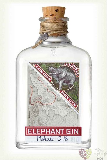 Elephant hand crafted German dry gin 45% vol.  0.50 l
