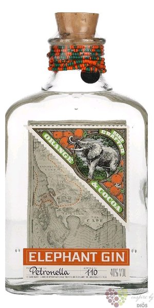 Elephant  Orange Cocoa  hand crafted German dry gin 40% vol. 0.50 l