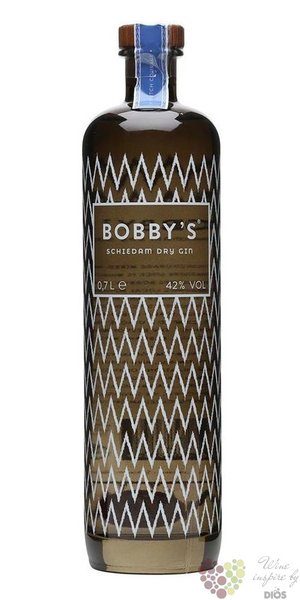 Bobbys Schiedam Dutch dry gin 42% vol.  0.70 l