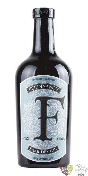 Ferdinands Saar  Riesling infused  German dry gin 44% vol.  0.50 l