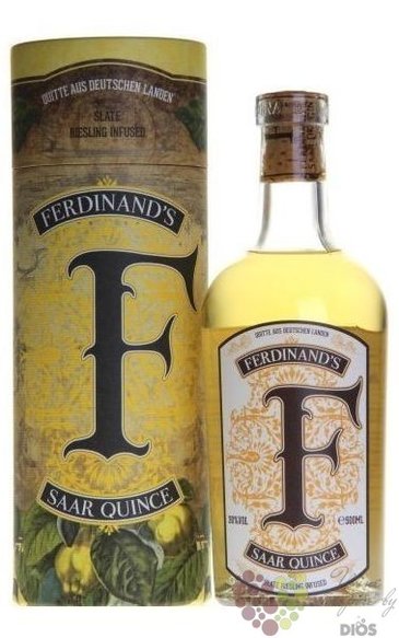 Ferdinands Saar „ Quince ” gift box German flavored gin 30% vol.  0.50 l