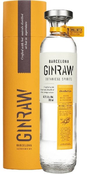 GinRaw  Barcelona Gastronomic  gift box Spain dry gin 42.3% vol. vol.  0.70 l