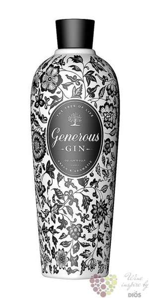 Generous  Original Fresh &amp; Aromatic  French dry gin 44% vol.  0.70 l