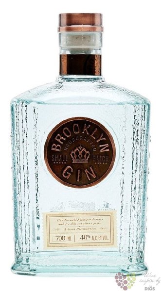 Brooklyn handcrafted small batch American gin 40% vol.  0.70 l
