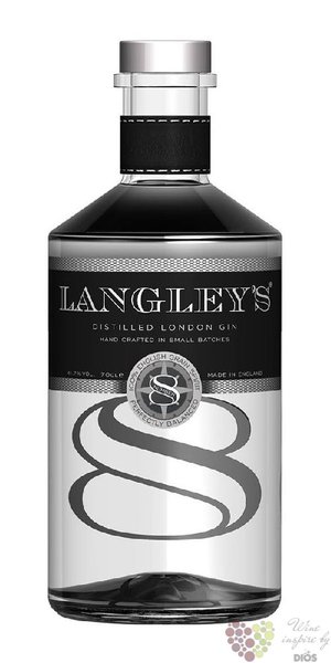 Langleys  no.8  English London dry gin 41.7% vol.  0.70 l