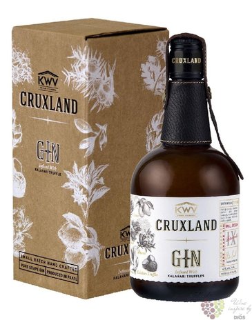 Cruxland truffles Kalahari truffle infused South African gin by KWV 43% vol.  1.00 l